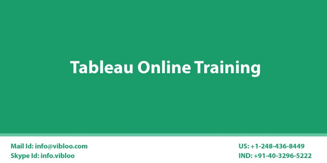 Tableau AdminDeveloper Online Training