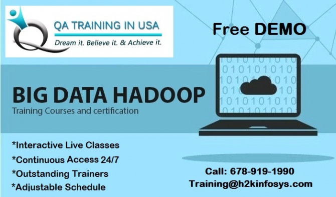 Big data and Hadoop training in USA with Job Assistance