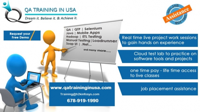  Quality Assurance Online Training in USA with live projects